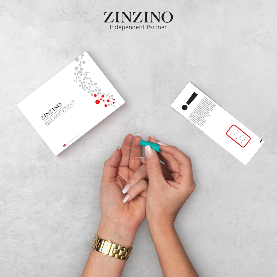 Balance Test Zinzino - All you need is 2 drops of blood